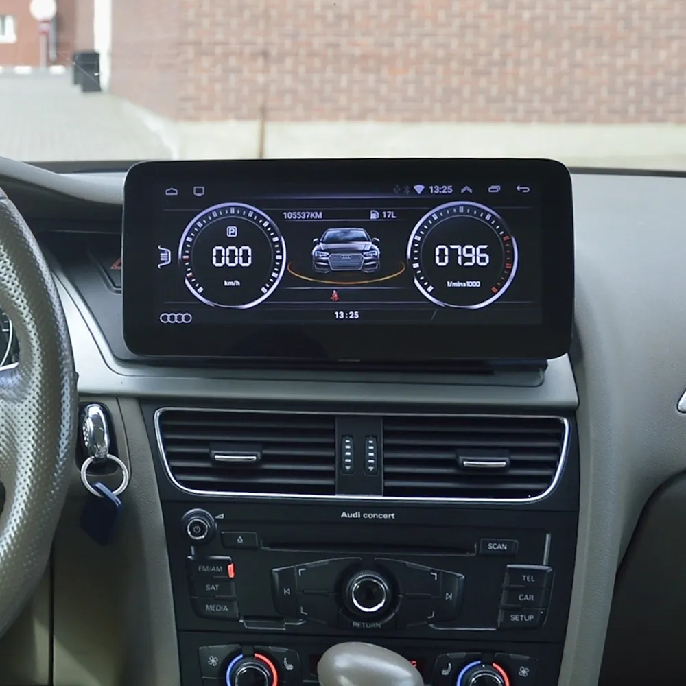 Мультимедийное устройство 10.25" Android 12 4+64 Gb для AUDI A4/Q5 2009-2016