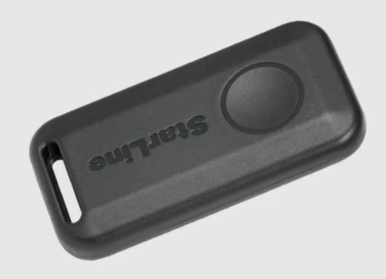 Черная рамка с кнопками для брелока E96/97 - фото