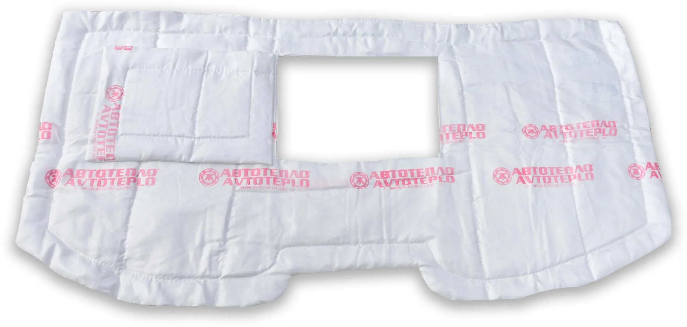 Утеплитель автомобильный огнестойкий для двигателя "Автотепло" №26 (белый) - фото