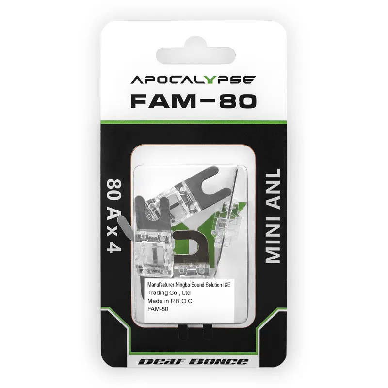 Предохранитель Deaf Bonce FAM-80, 80A (4шт упаковка) - фото