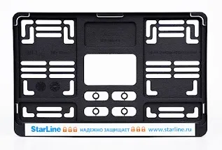 Рамка номерная StarLine квадратная - фото