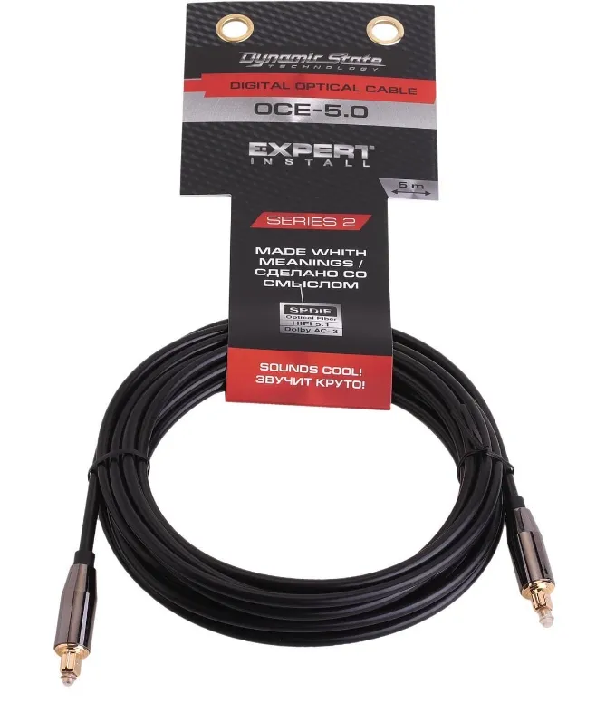 Dynamic State OCE-5.0 SERIES 2 Toslink 5m - фото