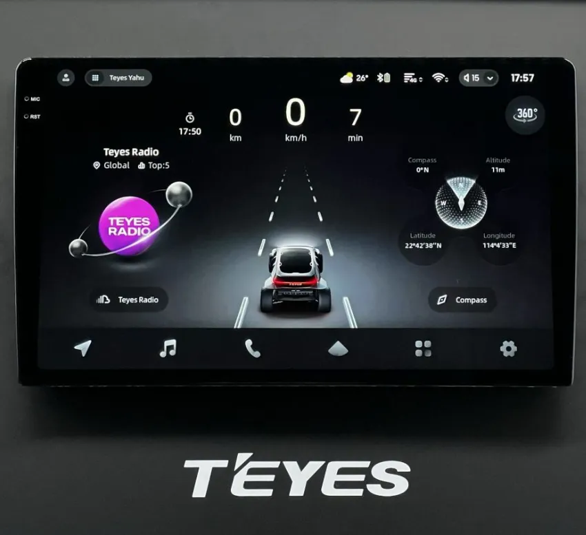 Головное устройство Teyes CC4 Pro 12/256 Universal 10.1" - фото