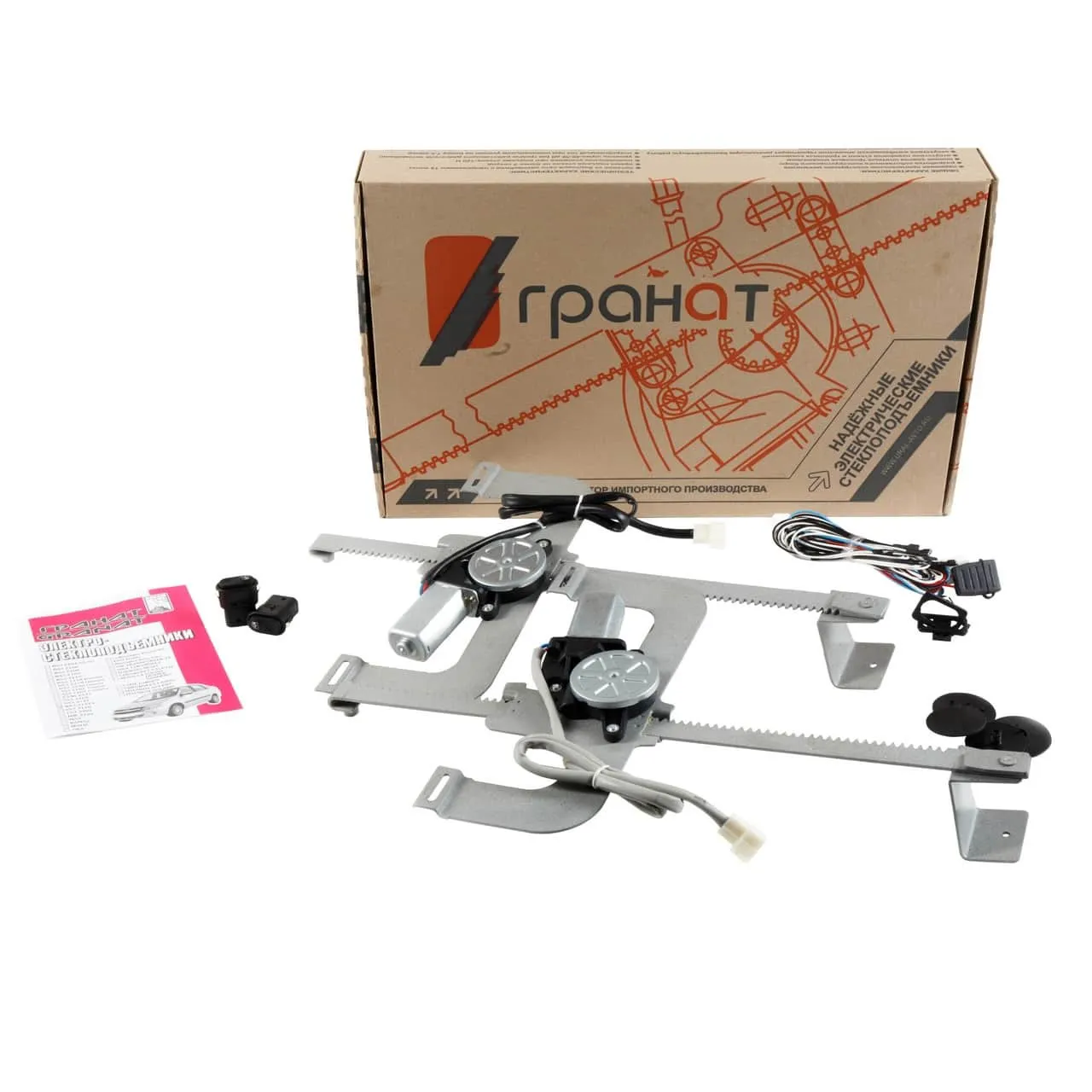Электростеколоподъемники "Гранат" ВАЗ 21213 НИВА (реечный) - фото