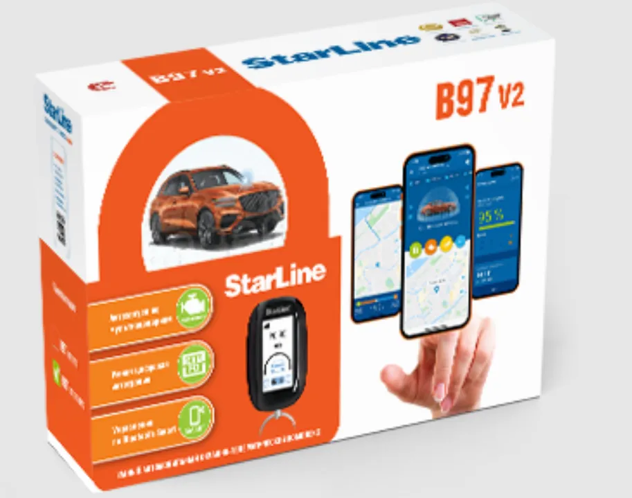 Автосигнализация StarLine B97 v2 3CAN+FD+4LIN LTE - фото