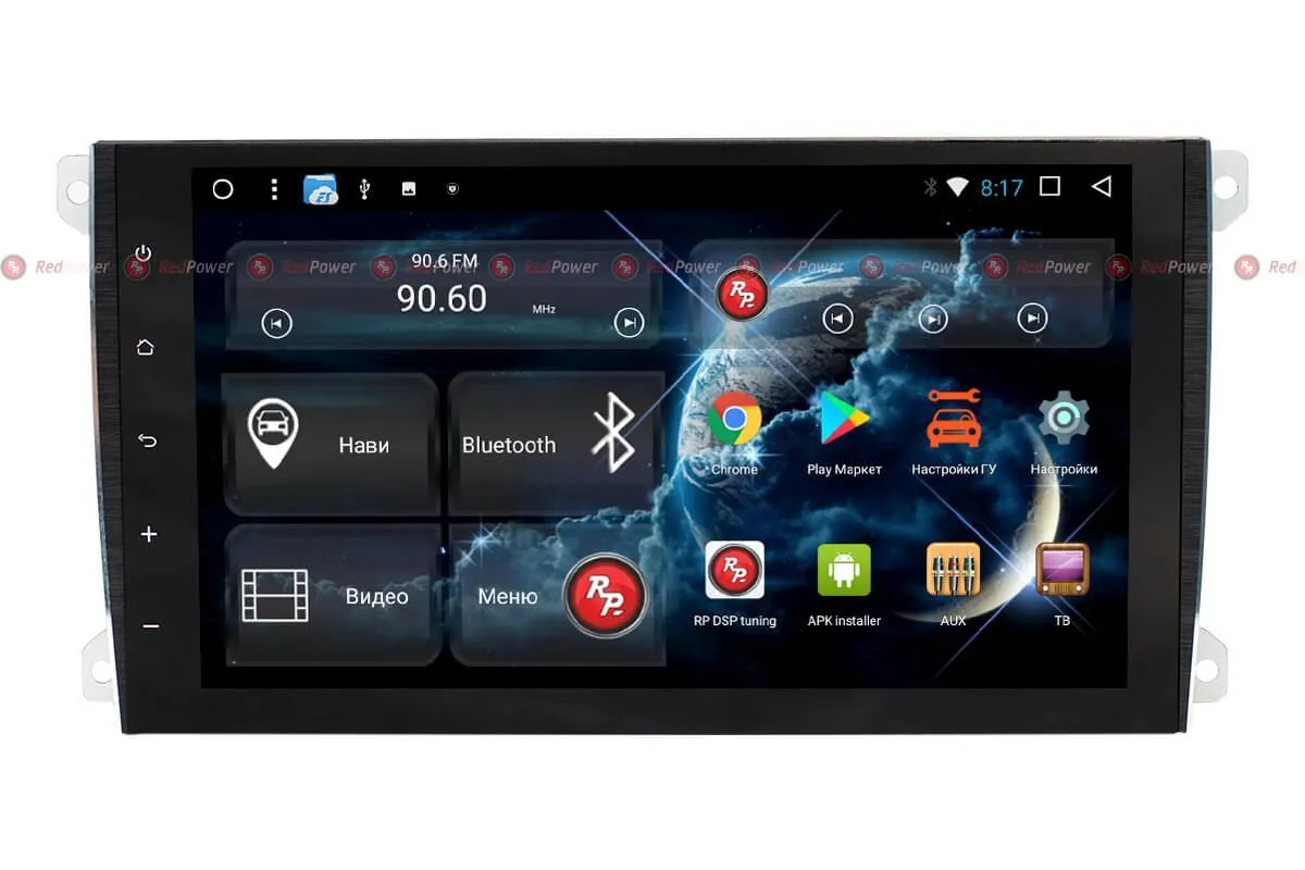 Автомагнитола RedPower 51303 IPS DSP Porsche Cayenne 2002-2010 - фото