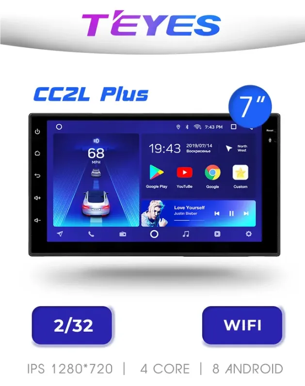 ШГУ Teyes CC2L 2/32 GB Universal - фото