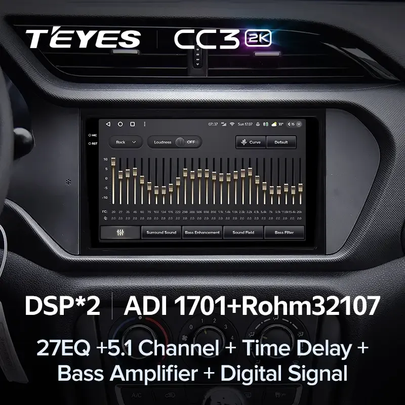 Комплект магнитолы TEYES CC3 2K 9.5" для Chery Tiggo 3 I 2014-2020