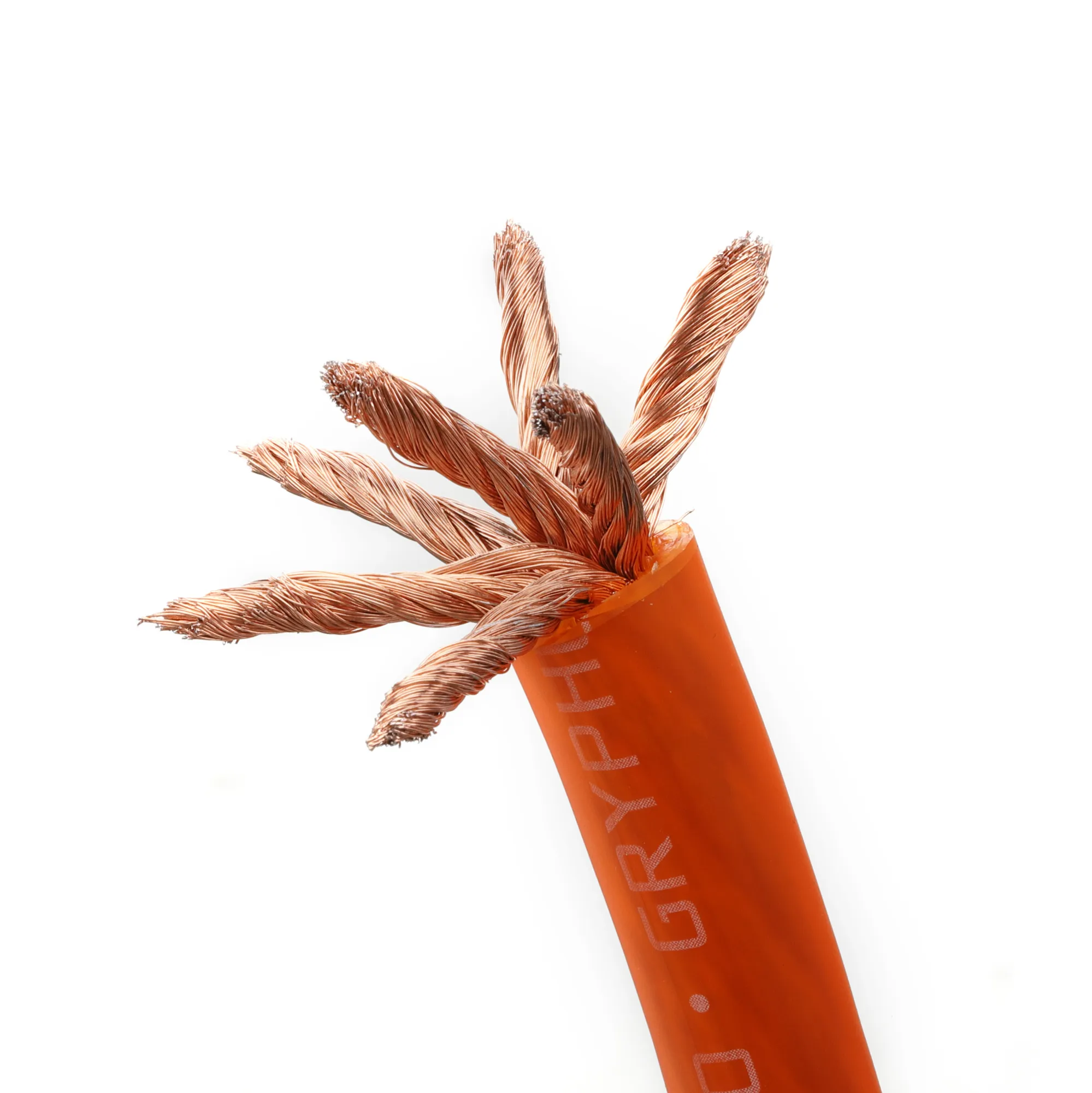 Силовой кабель DL Audio Gryphon Lite Power Cable 0 Ga Orange (1б-15м) (1м) - фото