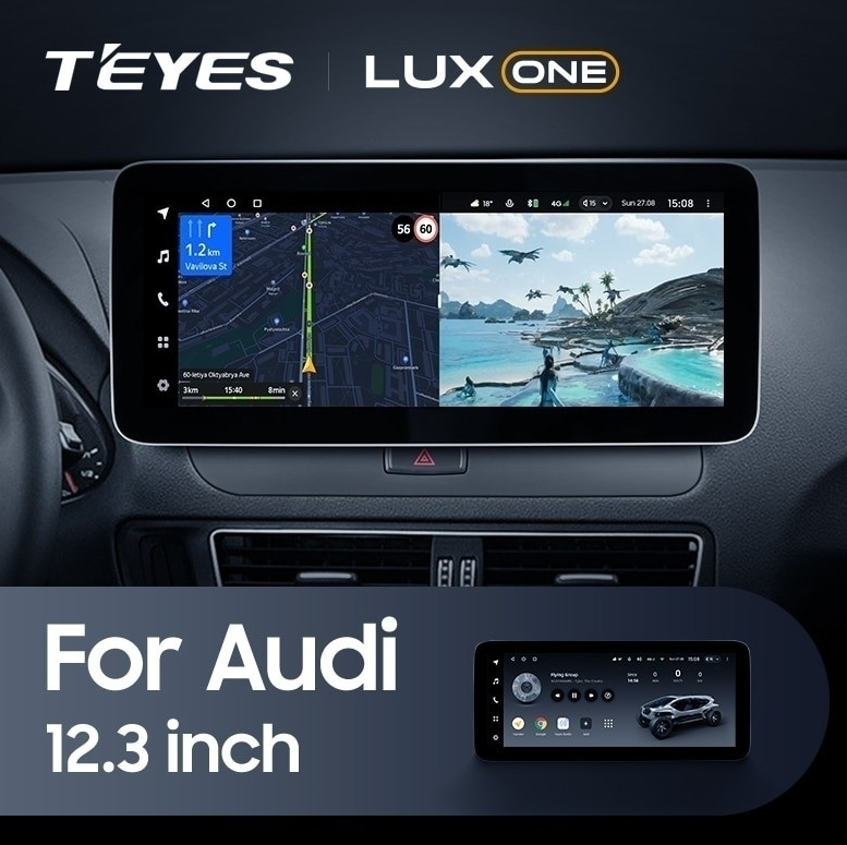 ШГУ Teyes LUX ONE 6/128 Audi A6 A6L C7 2011-2018 - фото